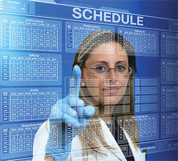 electronic nurse scheduling system post